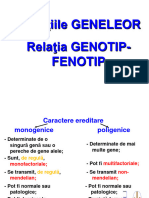 Functia Genelor Genotip - Fenotip PI 2023 B-79333