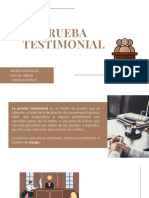 Prueba Testimonial