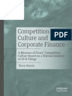 Competition Culture and Corporate Finance 2023