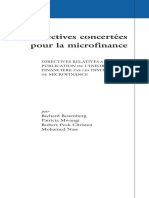 CGAP Consensus Guidelines Disclosure Guidelines For Financial Reporting by Microfinance Institutions Jul 2003 French