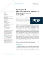 Cervical Myelpathy
