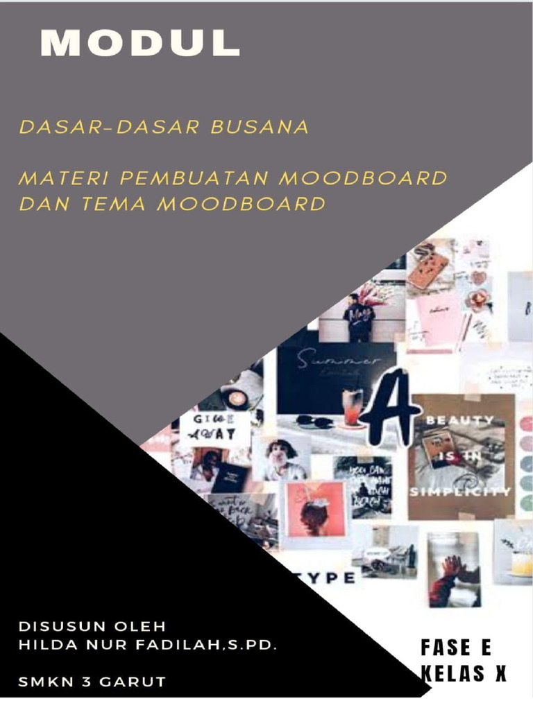 Memahami dan Membuat Moodboard | PDF | Karier & Perkembangan