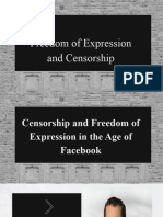 Freedom of Expression and Censorship Groups 2