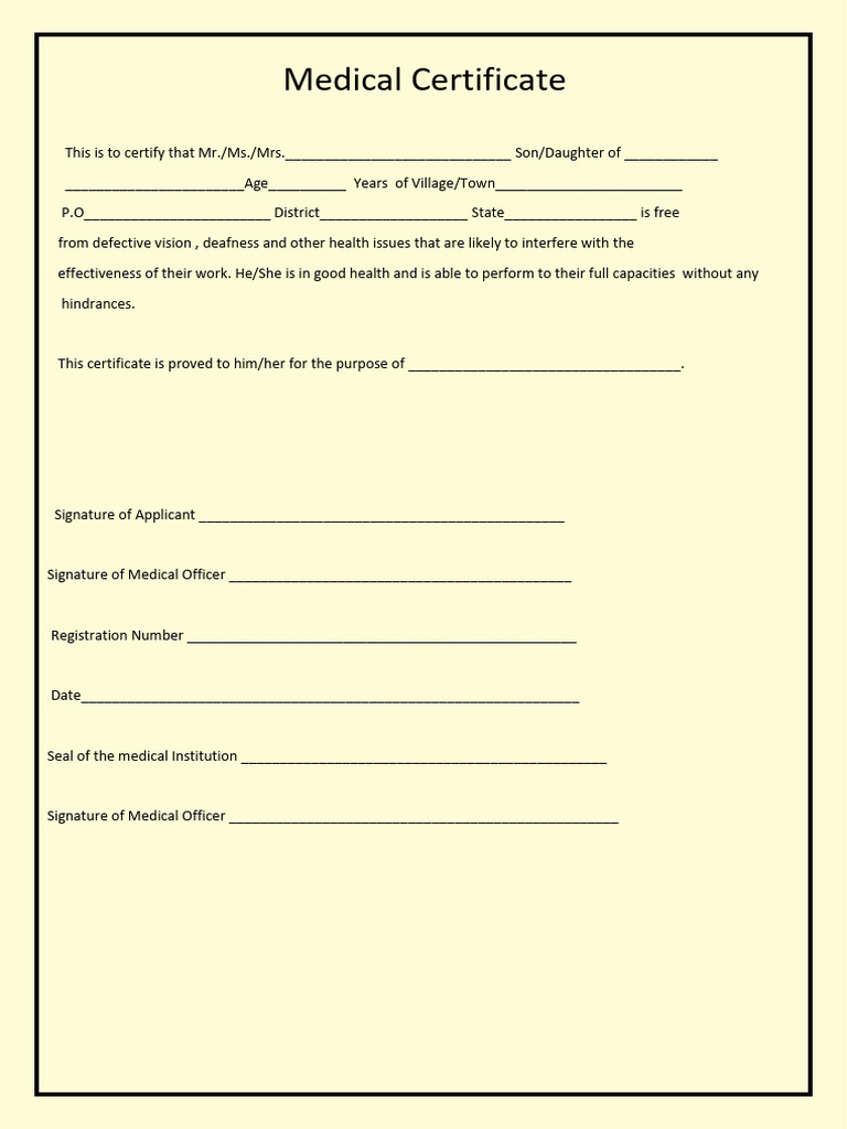 WHAT IS A MEDICAL CERTIFICATION FORM PDF visual data 6