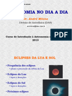 Astronomia No Dia A Dia - Eclipses (André Milone)