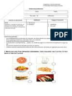 1evaluación Ciencias Naturales 1 B Lista