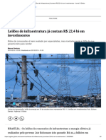 Leilões de Infraestrutura Já Contam R$ 22,4 Bi em Investimentos - Jornal O Globo