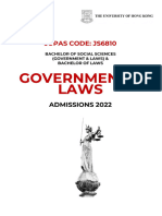 HKU GovernmentLaws 2022