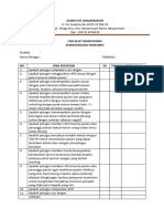 Form Ceklis Kewaspadaan Transmisi