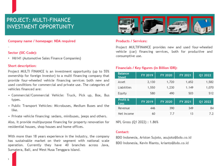 Teaser MULTIFINANCE | PDF