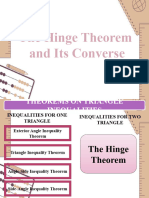 The Hinge Theorem and Its Converse