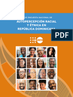 Encuesta Nacional de Autopercepcion Racial y Etnica en RD 100322