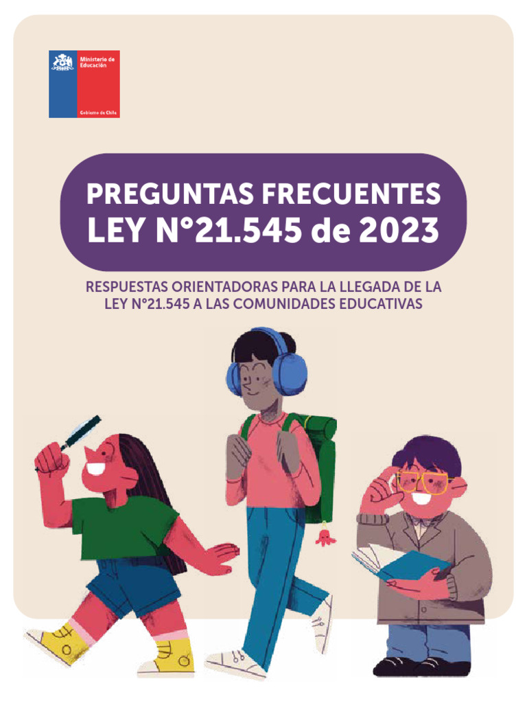 Ley Tea y Mineduc 2023 | PDF | Espectro autista | Educación de la ...