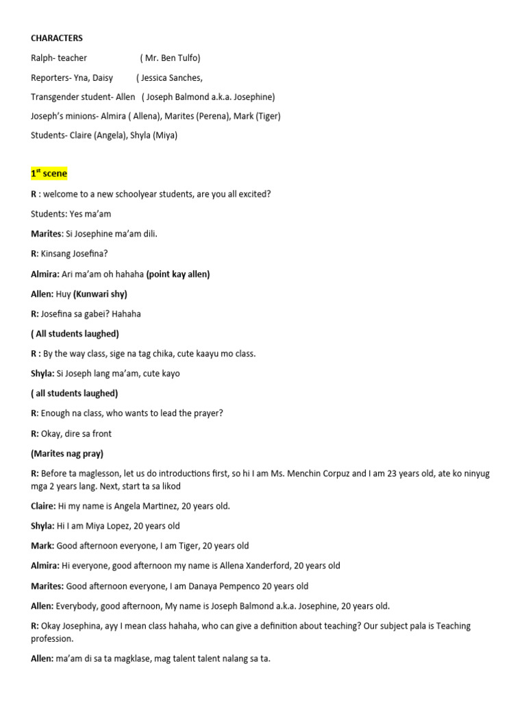 Role Play | PDF