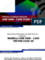 Padrões de Mapas Mitsubishi L200 Triton V6 Flex Sistema Iaw 4GM