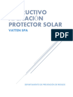 Instructivo Aplicación Protector Solar