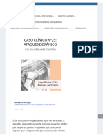 Caso Clínico Nº25 - Ataques de Pánico