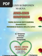 Download ANALISIS KOMPONEN MAKNA by Anah Barkhia SN67402853 doc pdf