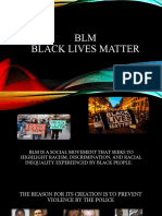 BLM Black Lives Matter