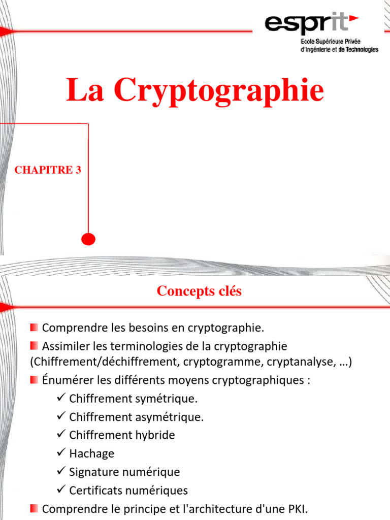 Cryptographie et Chiffrement Hybride | PDF