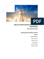 Mba Gestão Energias Renováveis - Distribuição Energia Eletrica - Tema 04 v1