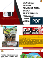 Materi-PPAT Mencegah Lingkaran Mafia Pertanahan