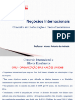 Blocos Econômicos e influência no mercado Globalizado (1)