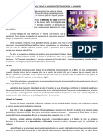 La Cuaresma Tiempo de Arrepentimiento y Cambio