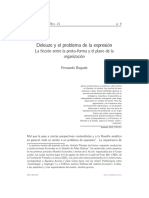 Deleuze y El Problema de La Expresion