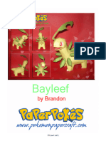 Bayleef Letter Shiny Lineless