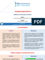 Proceso Educativo I