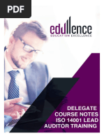 Edu - Iso 14001 La - Course Notes