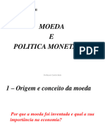 MOEDA E POLITICA MONETARIA - MACRO II _074359