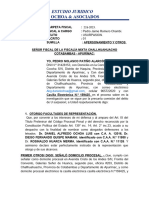 Apersonamiento Por Nolasco Patiño Alarcon