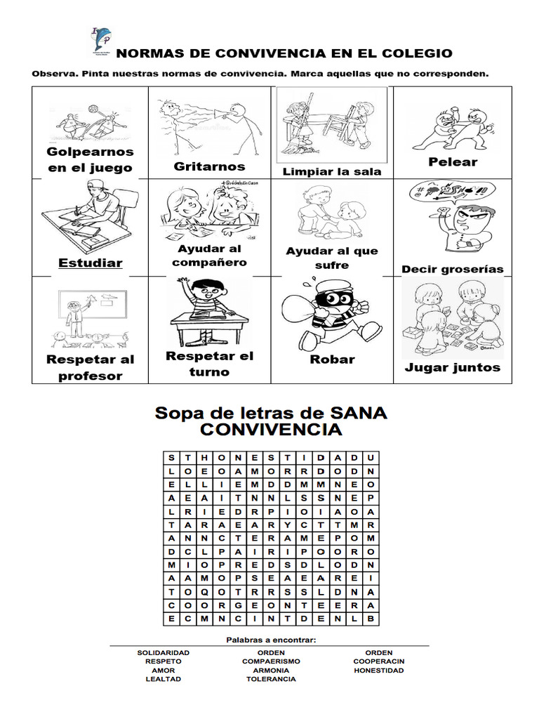 Normas de Convivencia | PDF