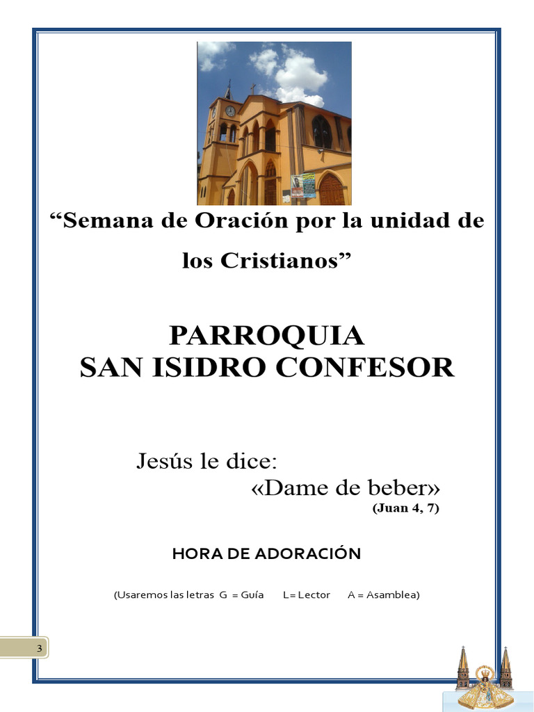 Semana de Oración por la Unidad Cristiana | PDF