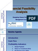 Financing Feasibility Analysis - Presentation