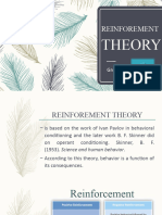 REINFORCEMENT THEORY