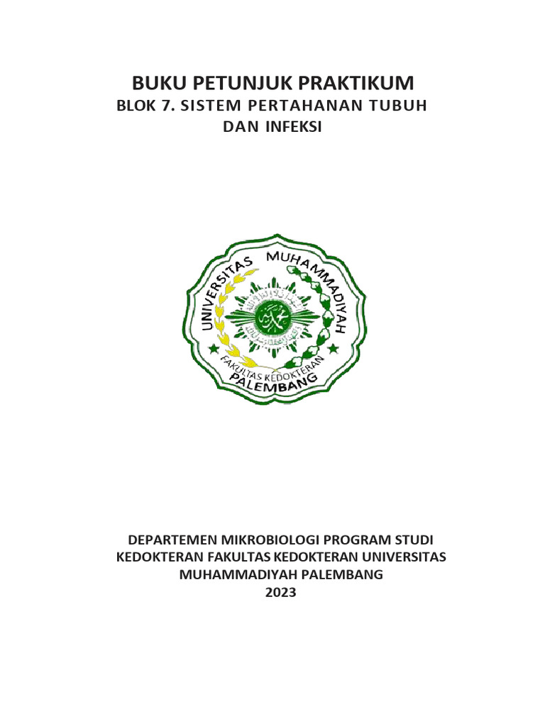 P2, P3 Buku Petunjuk Praktikum Blok 7 Angkatan 2022 | PDF