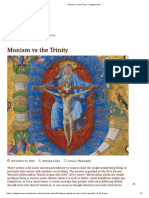 Monism Vs The Trinity - VoegelinView