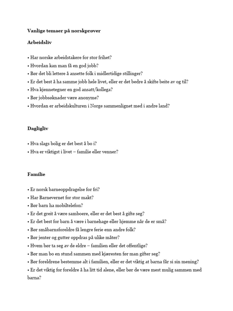 Vanlige Spørsmål... | PDF