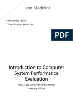 01 - Introduction To Computer System Performance Evaluation