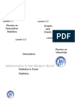 Lesson 2.1 - Descriptive Statistics