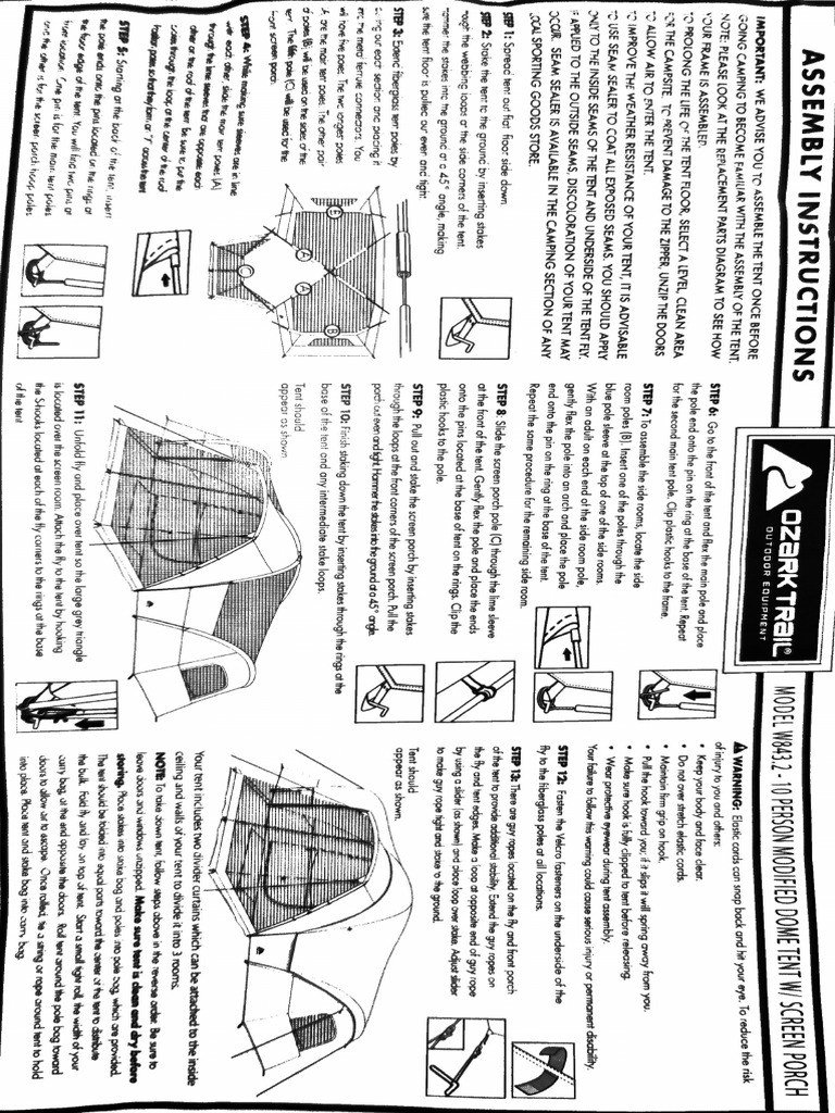 Ozark trail manual pdf