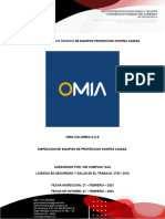 Informe Tecnico Inspeccion Equipos Proteccion Contra Caidas Omia Colombia 27-02-2023
