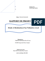 Rapport Final de Projet Tutoré