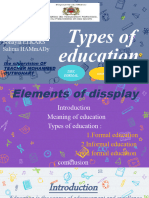 Types of Education