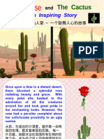 The Rose and The Cactus - An Inspirational Story (Eng. & Chi.)