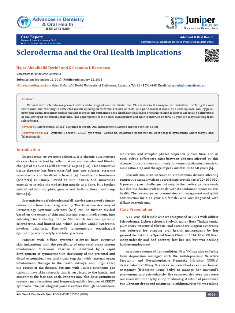 Adoh MS Id 555716 | PDF | Periodontology | Oral Hygiene
