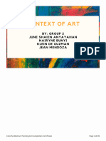 Colorful Abstract Painting Art Completion Certificate